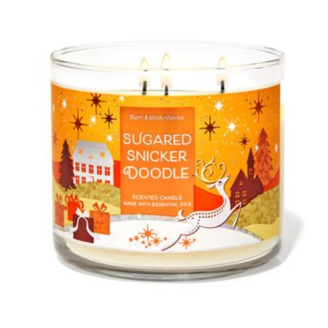 bath and body works snickerdoodle candles