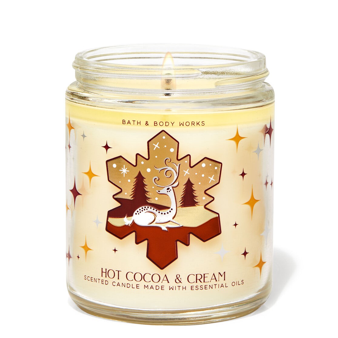 bath and body works cocoa and cream candle