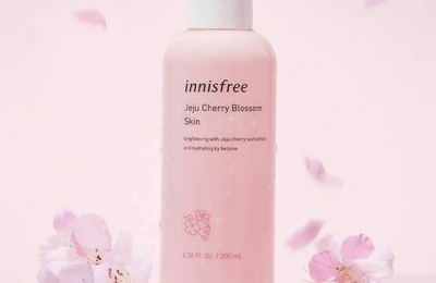 Review nước hoa hồng cân bằng độ ẩm Innisfree Jeju cherry Blossom Skin 